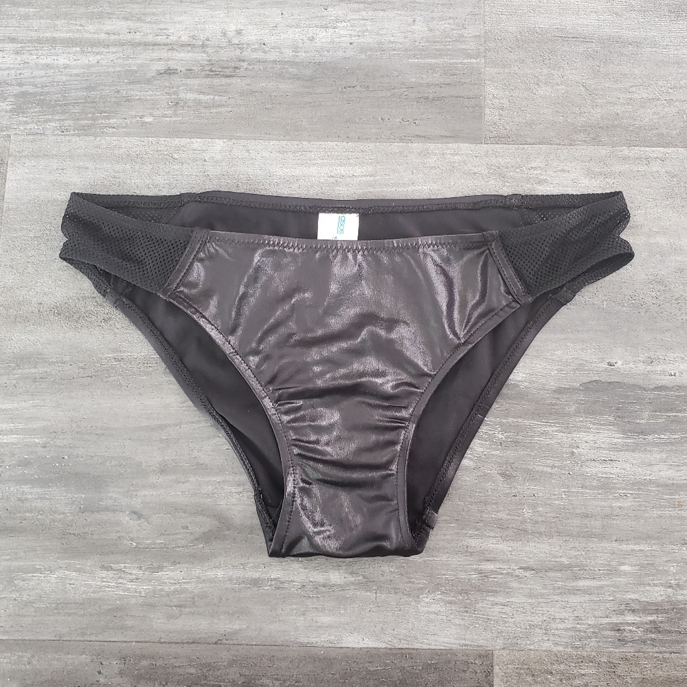 Black Mesh Detailed ASOS Bikini Bottoms